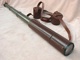 Vintage Denhill de Luxe 3 draw field telescope made by Broadhurst Clarkson